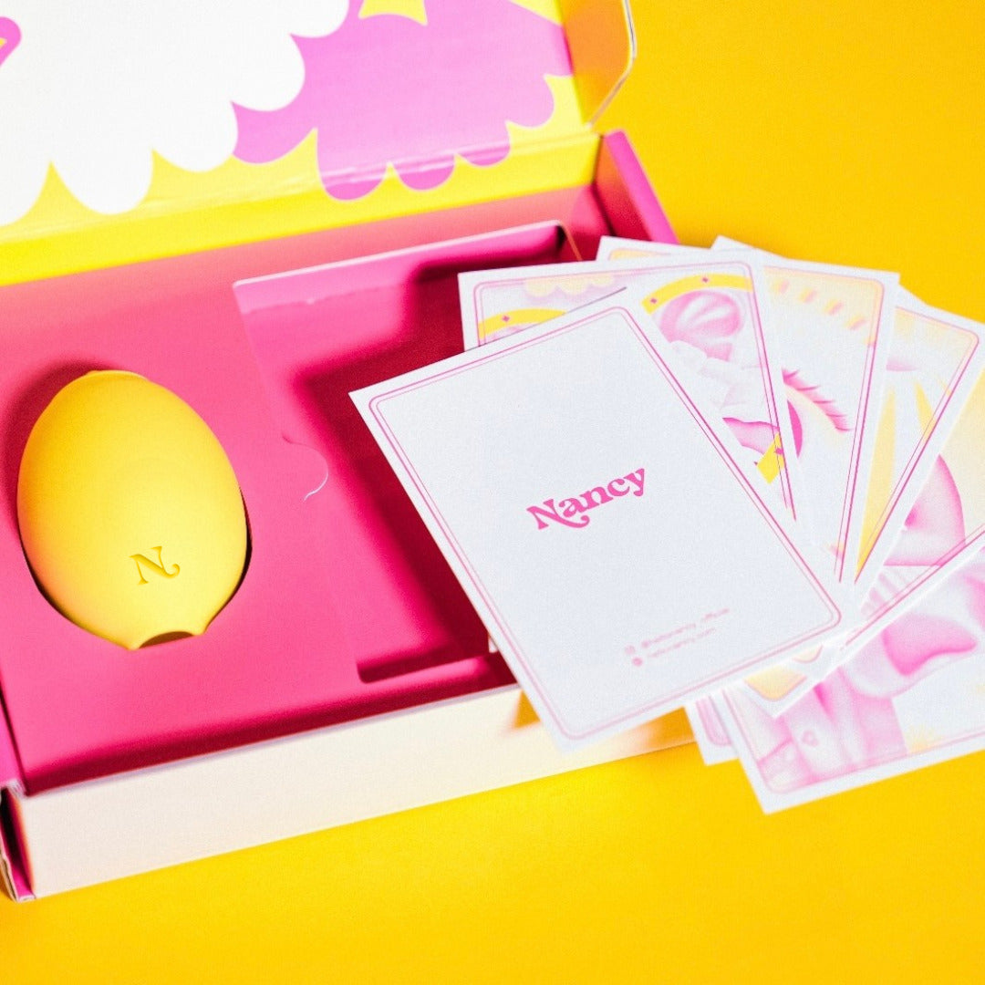Zitronenvibrator – mit Tasche
