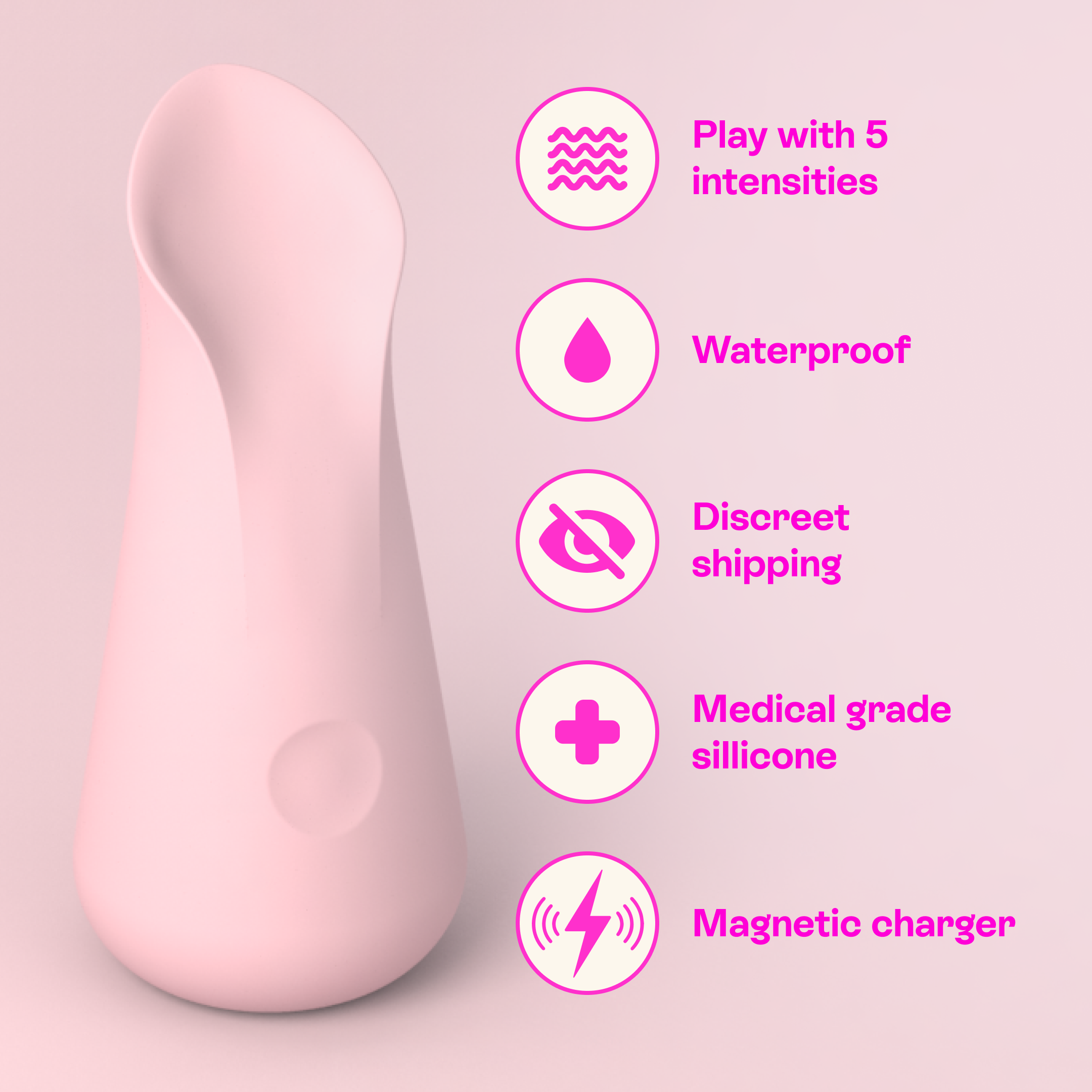 Uno Vibrator – Nahaufnahme